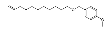 1-methoxy-4-(10-undecenyloxymethy)benzene Structure