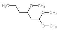 Hexane,1,1,3-trimethoxy- Structure