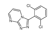 3-(2,6-dichlorophenyl)-[1,2,4]triazolo[4,3-a]pyrimidine结构式