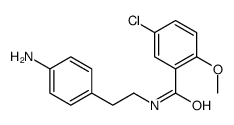 N-[2-(4-aminophenyl)ethyl]-5-chloro-2-methoxybenzamide Structure