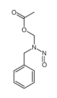 acetoxymethylbenzylnitrosamine Structure