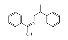 N-(2-phenylpropyl)benzamide Structure