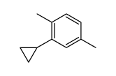 2-cyclopropyl-1,4-dimethyl-benzene结构式