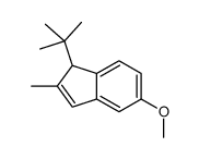 1-tert-butyl-5-methoxy-2-methyl-1H-indene Structure