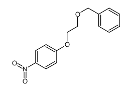 4-(2-苄氧基乙氧基)-1-硝基苯结构式