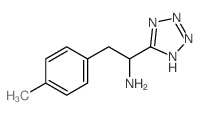 2H-Tetrazole-5-methanamine,a-[(4-methylphenyl)methyl]- structure