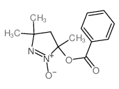 (3,5,5-trimethyl-2-oxido-4H-pyrazol-3-yl) benzoate Structure