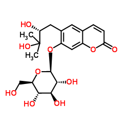 Peucedanol 7-O-glucoside picture