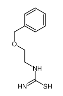 2-phenylmethoxyethylthiourea Structure