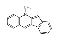 N-Methyl-2,3-5,6-dibenzazalene结构式