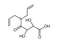 (2R,3R)-4-[bis(prop-2-enyl)amino]-2,3-dihydroxy-4-oxobutanoic acid Structure