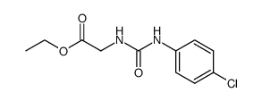 5-(4-chloro-phenyl)-hydantoic acid ethyl ester结构式