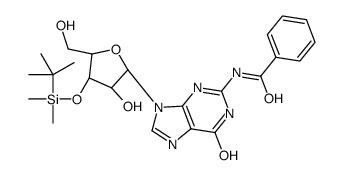 N-[9-[(2R,3R,4S,5R)-4-[tert-butyl(dimethyl)silyl]oxy-3-hydroxy-5-(hydroxymethyl)oxolan-2-yl]-6-oxo-3H-purin-2-yl]benzamide Structure