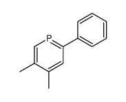 4,5-dimethyl-2-phenylphosphinine Structure