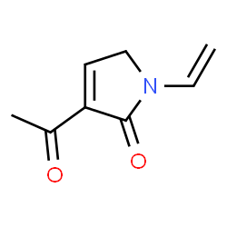 2-Pyrrolidinone, 3-acetyl-1-ethenyl- (9CI) Structure