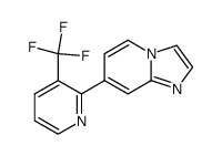 7-(3-trifluoromethylpyridin-2-yl)imidazo[1,2-a]pyridine Structure