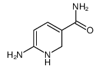 3-Pyridinecarboxamide,6-amino-1,2-dihydro-(9CI) structure