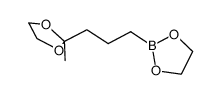 ethylene glycol 4-ketopentane-1-boronate ethylene ketal结构式