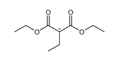 anion of diethyl ethylmalonate结构式