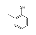 2-甲基吡啶-3-硫醇结构式