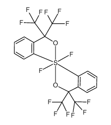 1,1-difluoro-3,3,3',3'-tetrakis(trifluoromethyl)-1,3,3'-trihydro-1l6-1,1'-spirobi[benzo[c][1,2]oxathiole] Structure