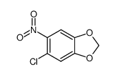 5-chloro-6-nitro-benzo[1,3]dioxole结构式