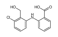 N-(3-chloro-2-hydroxymethylphenyl)anthranilic acid Structure