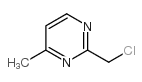 2-(氯甲基)-4-甲基嘧啶结构式