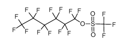 perfluorohexyl trifluoromethanesulfonate结构式