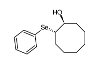 anti-2-(phenylselanyl)cyclooctanol Structure