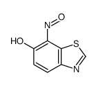 6-Benzothiazolol,7-nitroso-(9CI) Structure