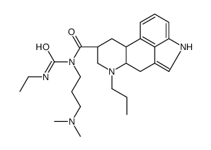 N-(3-(Dimethylamino)propyl)-N-((ethylamino)carbonyl)-6-n-propylergolin e-8-beta-carboxamide picture