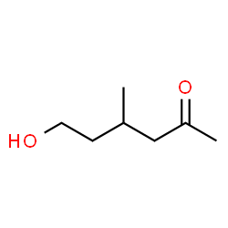 2-Hexanone, 6-hydroxy-4-methyl- (9CI) Structure