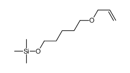 trimethyl(5-prop-2-enoxypentoxy)silane Structure