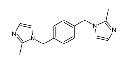 1,1'-[1,4-Phenylenebis(methylene)]bis(2-methyl-1H-imidazole) Structure