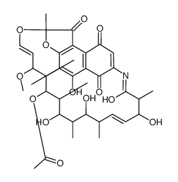 16,17-dihydro-17-hydroxyrifamycin S Structure