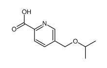 5-(propan-2-yloxymethyl)pyridine-2-carboxylic acid结构式