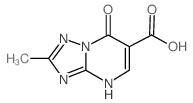 2-甲基-7-氧代-4,7-二氢-[1,2,4]噻唑并[1,5-a]-嘧啶-6-羧酸结构式