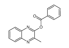 3-methyl-2-quinoxalinyl benzoate结构式