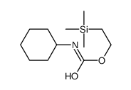 2-trimethylsilylethyl N-cyclohexylcarbamate Structure