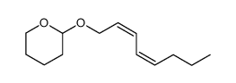(2Z,4Z)-tetrahydro-2-[(2,4-octadienyl)oxy]-2H-pyran Structure