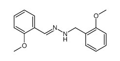 2-methoxy-benzaldehyde-(2-methoxy-benzylhydrazone)结构式