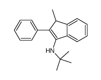 N-tert-butyl-3-methyl-2-phenyl-3H-inden-1-amine Structure