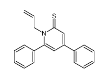 1-allyl-4,6-diphenyl-1,2-dihydropyridine-2-thione结构式