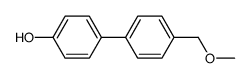 4-[4'-(methoxymethyl)phenyl]phenol结构式