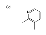 cadmium,2,3-dimethylpyridine Structure