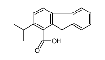 2-propan-2-yl-9H-fluorene-1-carboxylic acid结构式