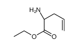ethyl (2S)-2-aminopent-4-enoate结构式