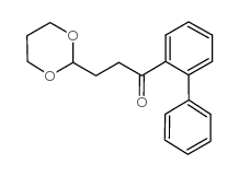 3-(1,3-DIOXAN-2-YL)-2'-PHENYLPROPIOPHENONE picture