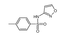 4-methyl-N-(1,2-oxazol-3-yl)benzenesulfonamide Structure